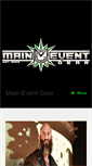 Mobile Screenshot of mainevent-gear.com